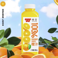 88VIP：喵满分 100%橙汁300ml*10瓶礼盒装