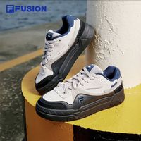 百亿补贴：FILA 斐乐 FUSION 斐乐潮牌BANK女鞋板鞋厚底鞋运动鞋时尚休闲鞋低帮鞋