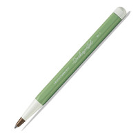 LEUCHTTURM1917 德国灯塔金属中性笔旋转蓝色黑色0.5mm宝珠笔商务礼品办公签字笔LEUCHTTURM1917 圆珠笔 灰绿色 蓝色笔芯 0.5mm