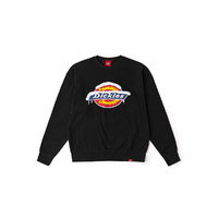 Dickies 帝客 24秋冬新品 堆雪logo印花毛圈布圆领卫衣 男女情侣