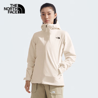 THE NORTH FACE 北面 冲锋衣女款秋冬款户外休闲防水保暖夹棉内胆三合一外套