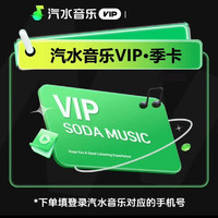 汽水音乐vip会员季卡3个月