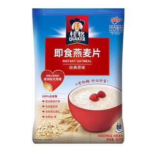 QUAKER 桂格 即食燕麦片 1kg*2袋