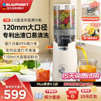 BLAUPUNKT 蓝宝 原汁机渣汁分离大口径家用多功能鲜榨果汁机小型榨汁杯养生壶豆浆破壁料理径/渣汁分离