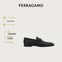 Salvatore Ferragamo 菲拉格慕 Ferragamo）男士黑色便士乐福鞋 0762636_3E _ 80