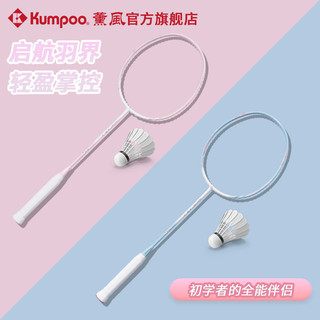 百亿补贴：KUMPOO 薰风 羽毛球拍超轻全碳素男女耐用超大甜区熏风球拍DS-201