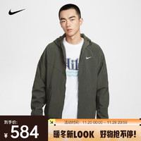 NIKE 耐克 WINDRUNNER THERMA-FIT 男子冬季款摇粒绒里料梭织夹克 HV1065-007 XL