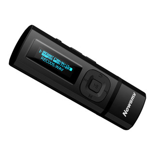 Newsmy 纽曼 mp3播放器无损音乐B57蓝牙 U盘 黑色 136GB (8G+128G扩展)