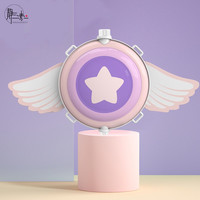 静三素一 儿童背包水枪网红沙滩水枪戏水玩具 打水仗装备高压抽拉式水枪 莫兰迪粉 2000ML