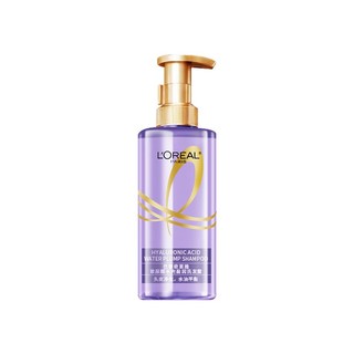 L'OREAL PARIS 洗发水尿酸水光控油洗发露清爽发乳护发素柔顺蓬松100ml*4