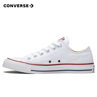 CONVERSE 匡威 低帮板鞋男鞋女鞋帆布鞋2022春季新款常青款白色运动鞋101000