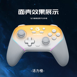 GameSir 盖世小鸡 超新星无线手柄磁吸面壳 可替换 活力橙