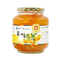 Quannan 蜂蜜柚子饮品 1000g 罐装