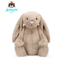 jELLYCAT 邦尼兔 英国高端毛绒玩具 害羞卡其色邦尼兔 米色108cm 生日礼物