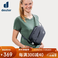 deuter 多特 旅途城市休闲通勤春夏斜挎包小包2L学生纯色黑色胸前包