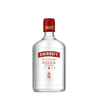 SMIRNOFF 斯米诺 名企严选 伏特加红牌洋酒Smirnoff Vodka小鸟 皇冠伏特加 350mL 1瓶