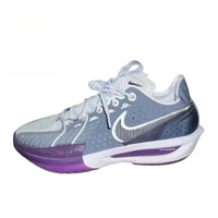 耐克（NIKE） Air Zoom GT Cut 3白红减震耐磨低帮篮球鞋DV2918-101 DV2918-400(Cut3灰紫成人款) 47.5 ，