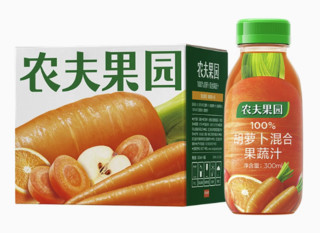 88VIP：NONGFU SPRING 农夫山泉 NFC果蔬汁番茄300ml*6