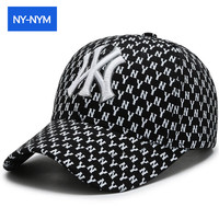 NY-NYM 帽子女韩版潮牌鸭舌帽ins男秋冬百搭时尚棒球帽显脸小防晒遮阳帽