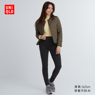 UNIQLO 优衣库 女装 HEATTECH高弹力高腰紧身长裤439203/450623/460542