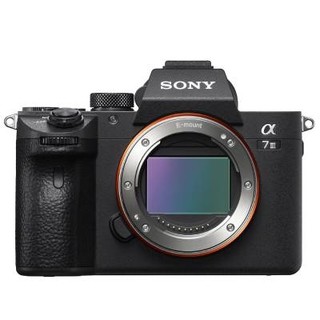 移动专享、移动端：SONY 索尼 Alpha 7 III | 无反光镜全画幅摄像头（快速 0.02s AF,光学 5 轴图像稳定）黑色