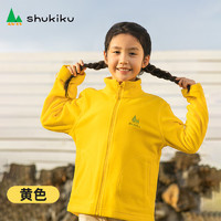 SHUKIKU 儿童摇粒绒外套抓绒衣冲锋衣内胆