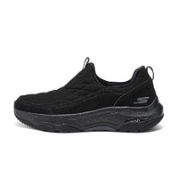 SKECHERS 斯凯奇 2024新款冬季女鞋加绒一脚蹬厚底缓震健步鞋休闲鞋