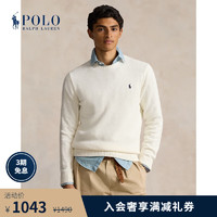 Polo Ralph Lauren 拉夫劳伦 男装 24年秋棉质圆领针织衫RL18842 100-水洗白 S