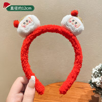 宝莱尔 圣诞节头饰发光鹿角圣诞发箍女成人头箍森系节日装扮装饰发卡发饰