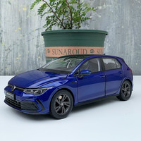 JOYmine 1:18原厂汽车模型 一汽大众 高尔夫 八代 VW GOLF 仿真合金收藏 高尔夫八代 蓝色