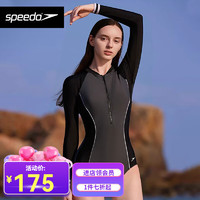 SPEEDO 速比涛 女子连体长袖泳衣健身瑜伽38(XL高164-170cm重64-69kg)