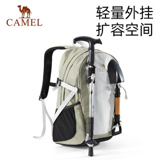 移动端、京东百亿补贴：CAMEL 骆驼 户外登山包双肩包运动旅游旅行徒步防水爬山骑行休闲书包 574D789650-碧山绿-30L