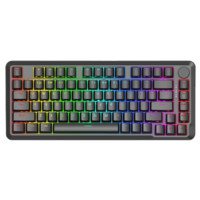 REDRAGON 红龙 M82 有线机械键盘 星空黑 粉磁轴 RGB