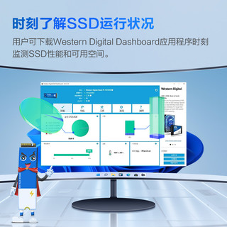 WD西数固态硬盘2t笔记本ssd M2台式电脑装机1tb西部数据SN5000 500GB 