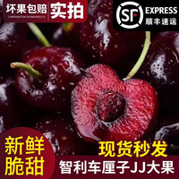 樱鲜智利车厘子新鲜水果礼盒装当季整箱樱桃 拍2合发1件 精选智利车厘子 1.5斤【单果32-34mm+】净重1.4斤