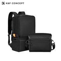 K&F CONCEPT 卓尔 KFCONCEPT卓尔相机包摄影双肩包一包两用单双肩切换多功能斜跨包适用于佳能索尼康富士微单反户外休闲通勤包