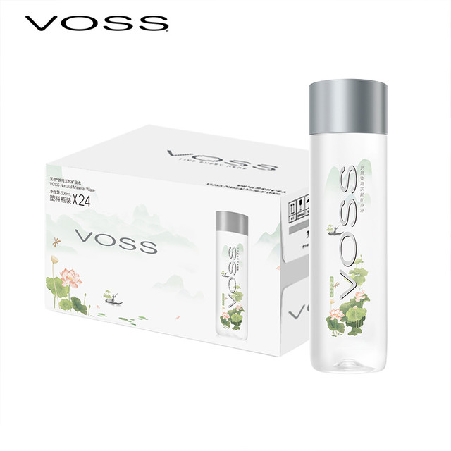 88VIP、今日必买：VOSS 芙丝 天然矿泉水500ml*24瓶