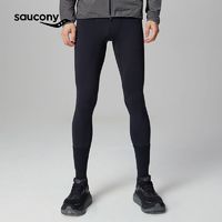 百亿补贴：saucony 索康尼 男子秋冬高弹舒适运动针织紧身长裤