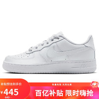 移动端、京东百亿补贴：NIKE 耐克 板鞋女子空军一号AF1 AIR FORCE 1运动鞋DH2920-111白38.5