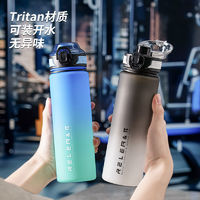 百亿补贴：RELEA 物生物 Tritan大容量水杯 1000ml 蓝色