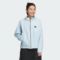 adidas 阿迪达斯 保暖运动休闲连帽女子夹克外套