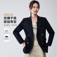 ROMON 罗蒙 春秋款女式西服大众日常职场通勤休闲西服外套女