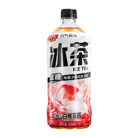 88VIP：元气森林 冰茶减糖白桃茉莉冰茶900ml*12瓶饮料整箱