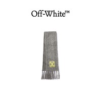 OFF-WHITE 男女同款休闲撞色流苏围巾