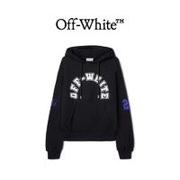 OFF-WHITE 24年新款男女同款足球超大版型帽衫卫衣