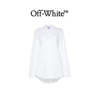 OFF-WHITE 女士新款全棉带状设计宽松长袖衬衫