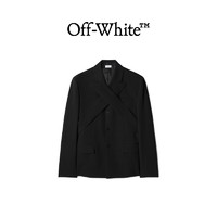 OFF-WHITE 贴纸衣领羊毛宽松夹克