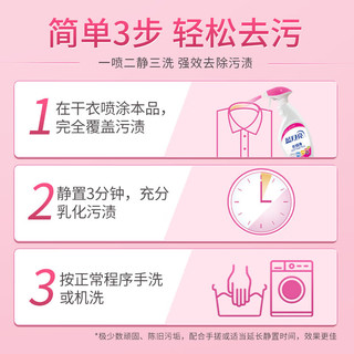 蓝月亮 衣领净套装 500g瓶+500g瓶补 喷雾型 深层去渍 衣领袖口助洗