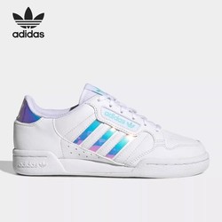 adidas ORIGINALS 大童镭射标透气休闲运动鞋舒适百搭轻便耐磨时尚经典板鞋