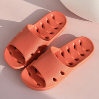 CORIFEI 家丽芙 抗菌夏季拖鞋女家居家用室内情侣洗澡浴室防滑漏水凉拖鞋男士四季
